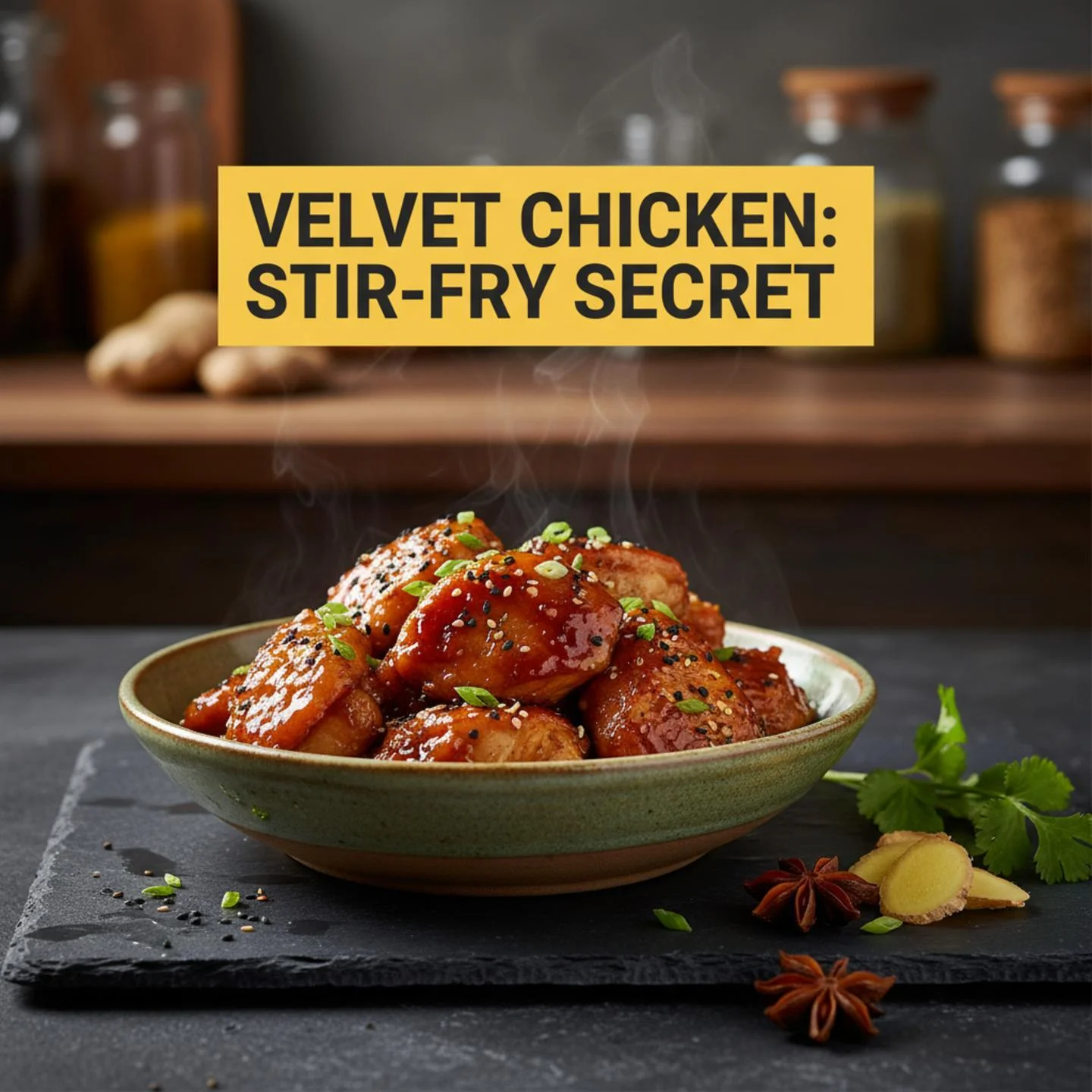 Velvet Chicken: Stir-Fry Secret