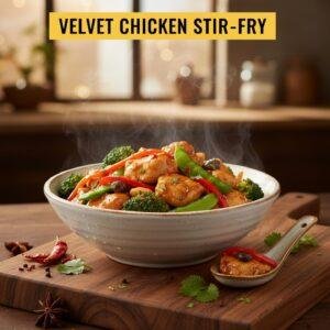 Velvet Chicken Stir-fry
