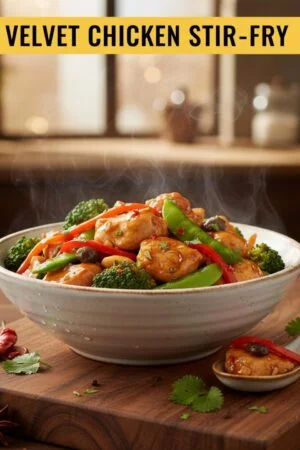 Velvet Chicken Stir-fry