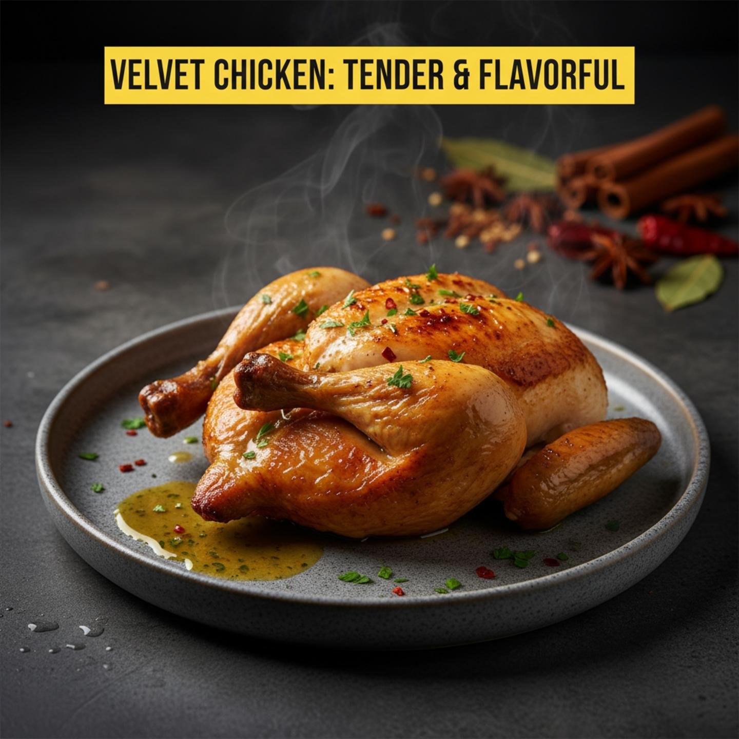 Velvet Chicken: Tender & Flavorful