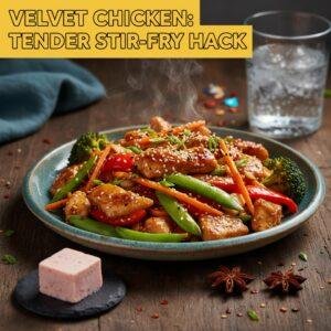 Velvet Chicken: Tender Stir-Fry Hack