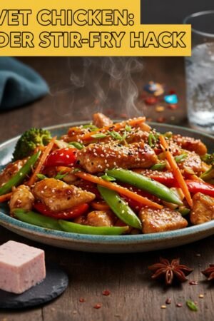 Velvet Chicken: Tender Stir-Fry Hack