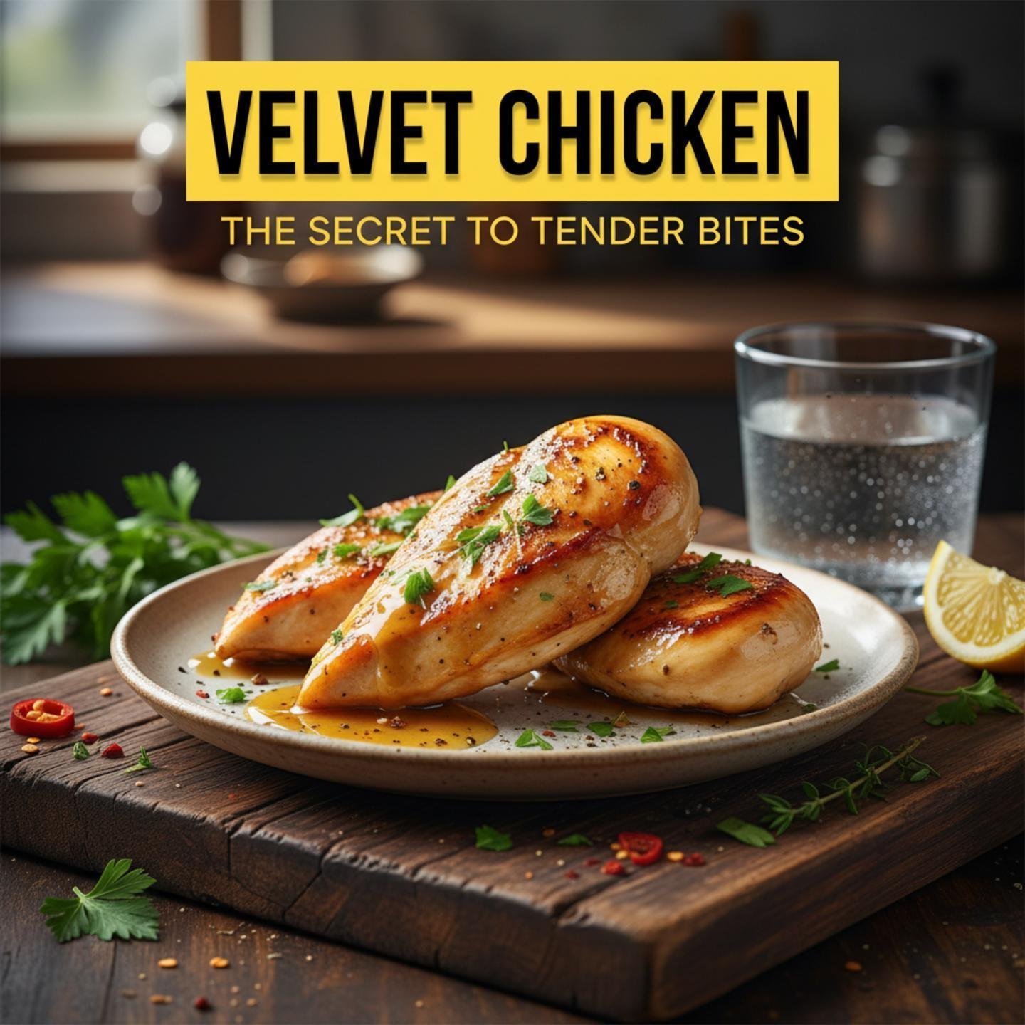 Velvet Chicken: The Secret to Tender Bites