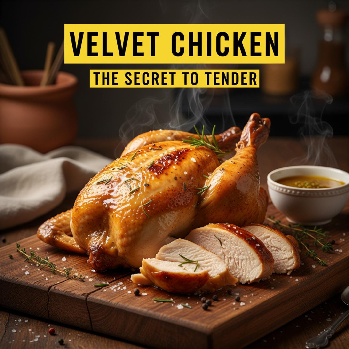 Velvet Chicken: The Secret to Tender