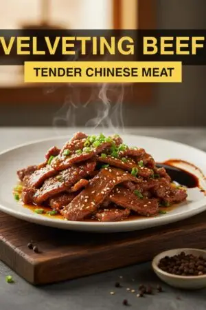 Velveting Beef: Tender Chinese Meat