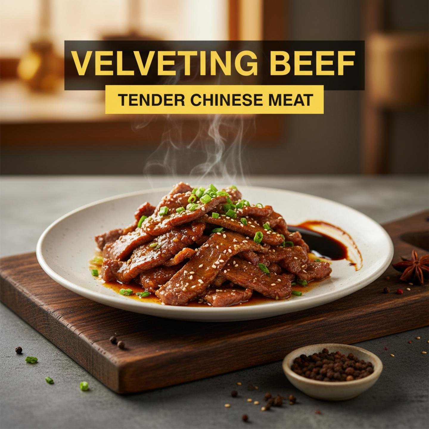 Velveting Beef: Tender Chinese Meat