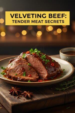 Velveting Beef: Tender Meat Secrets
