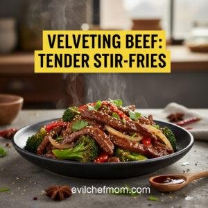 Velveting Beef: Tender Stir-Fries