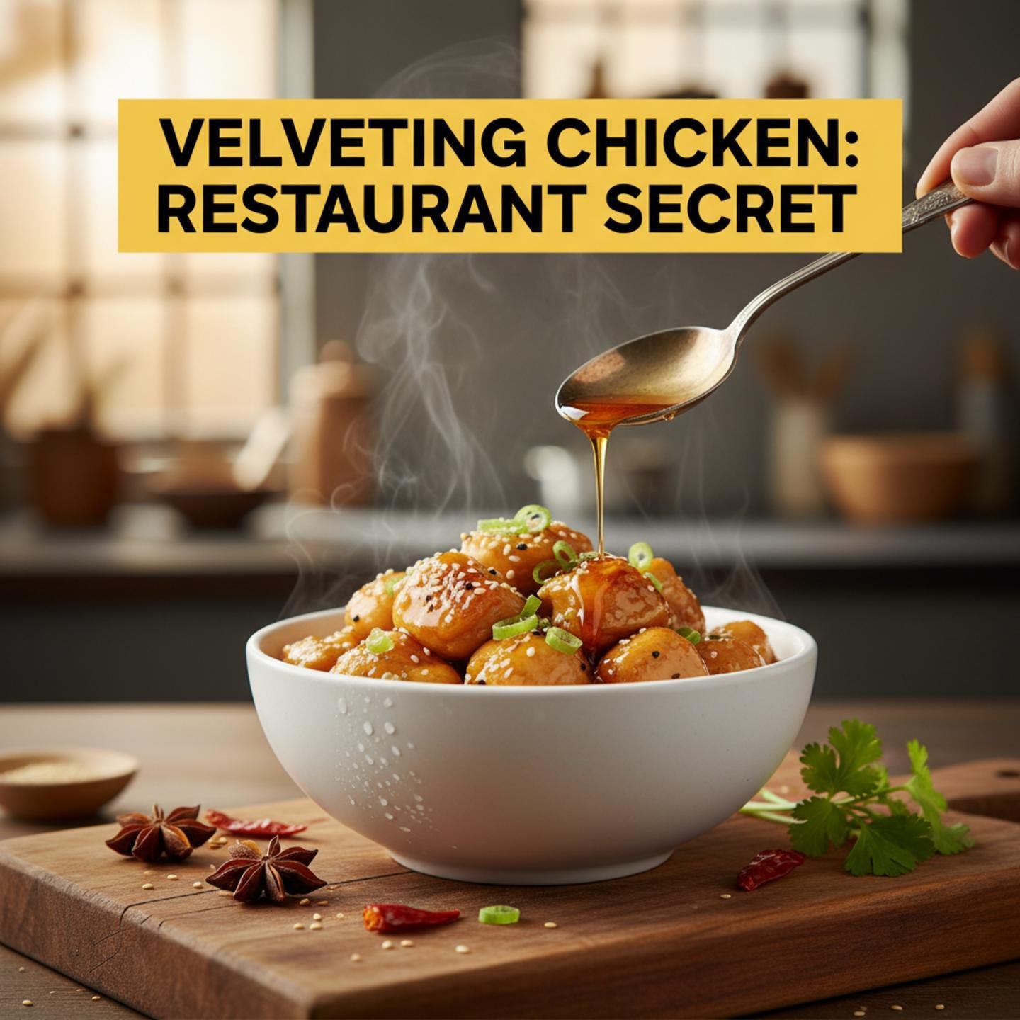 Velveting Chicken: Restaurant Secret