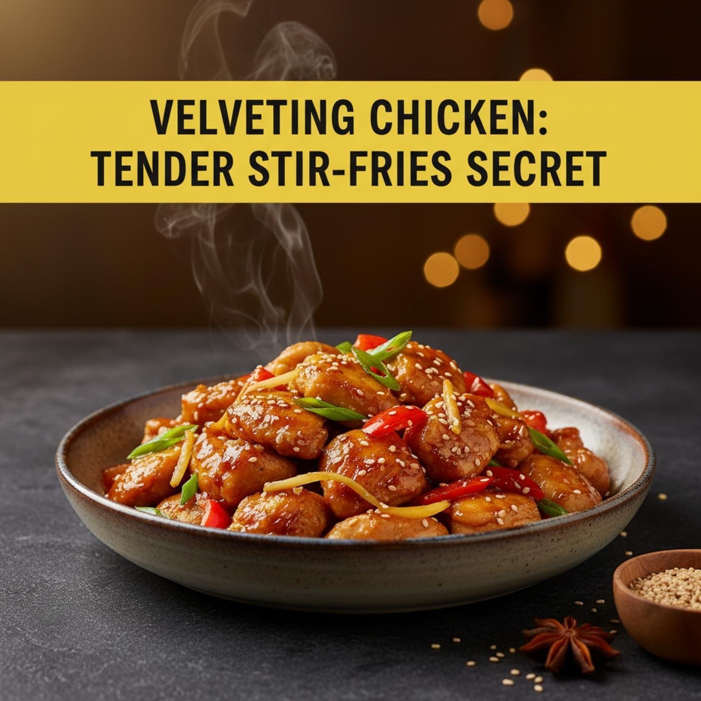 Velveting Chicken: Tender Stir-Fries Secret