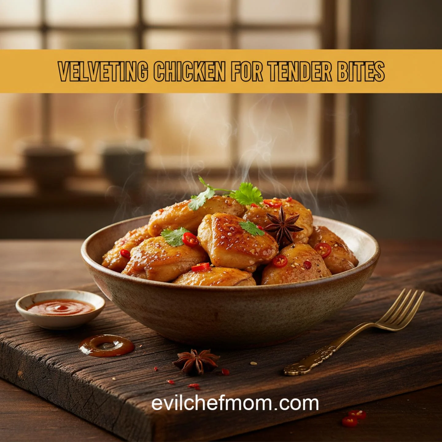 Velveting Chicken for Tender Bites