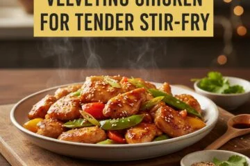 Velveting Chicken for Tender Stir-Fry