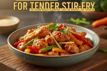 Velveting Chicken for Tender Stir-Fry