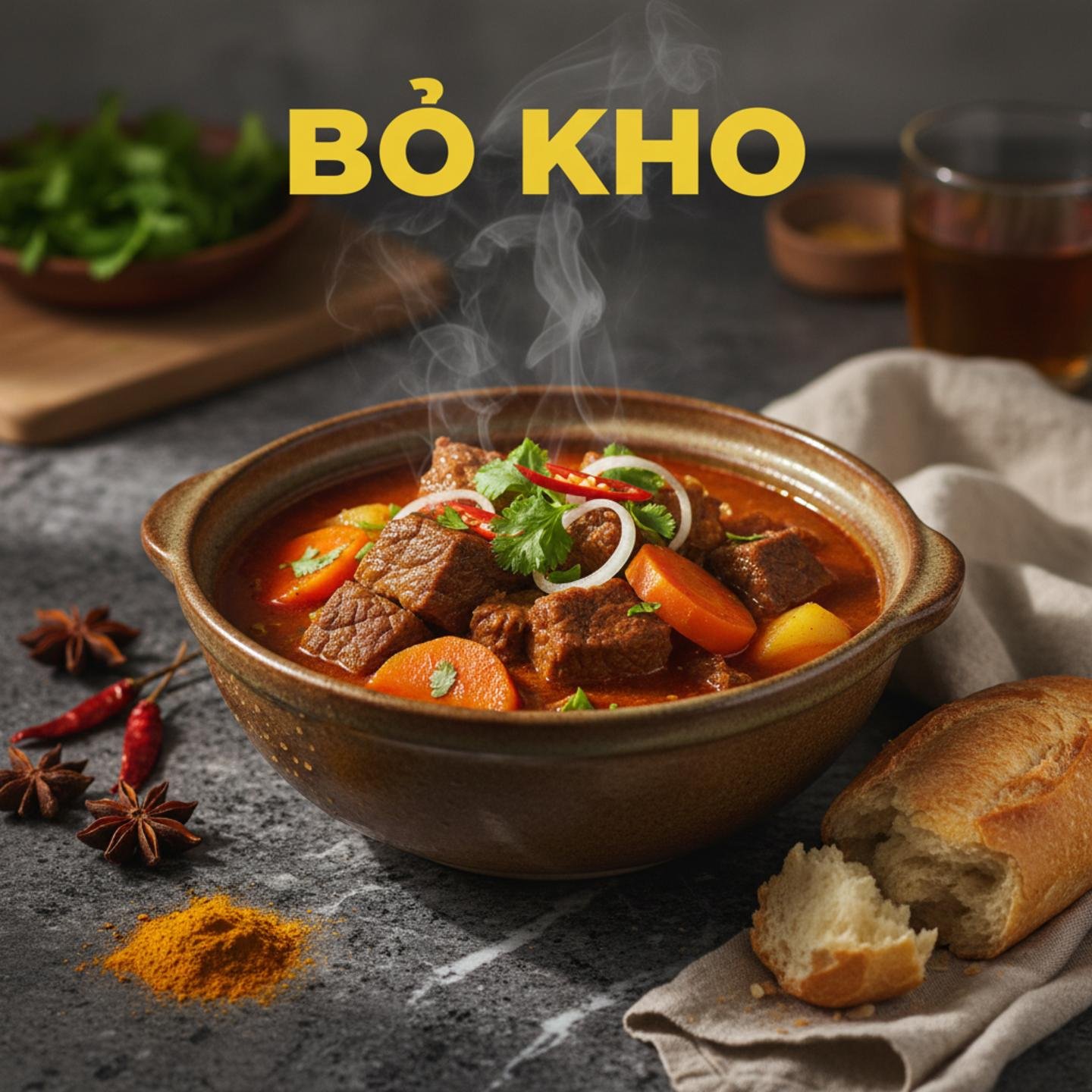 Vietnamese Bò Kho Beef Stew