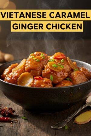 Vietnamese Caramel Ginger Chicken