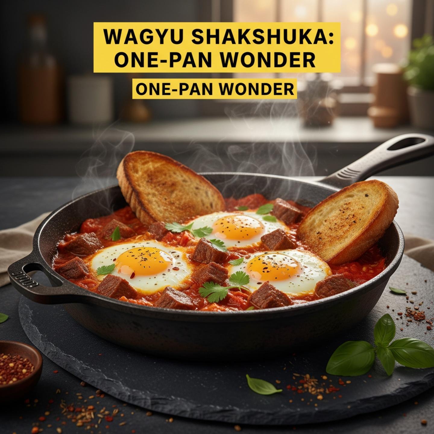 Wagyu Shakshuka: One-Pan Wonder