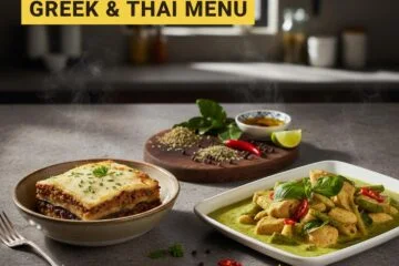 Weekly Feasts: Greek & Thai Menu