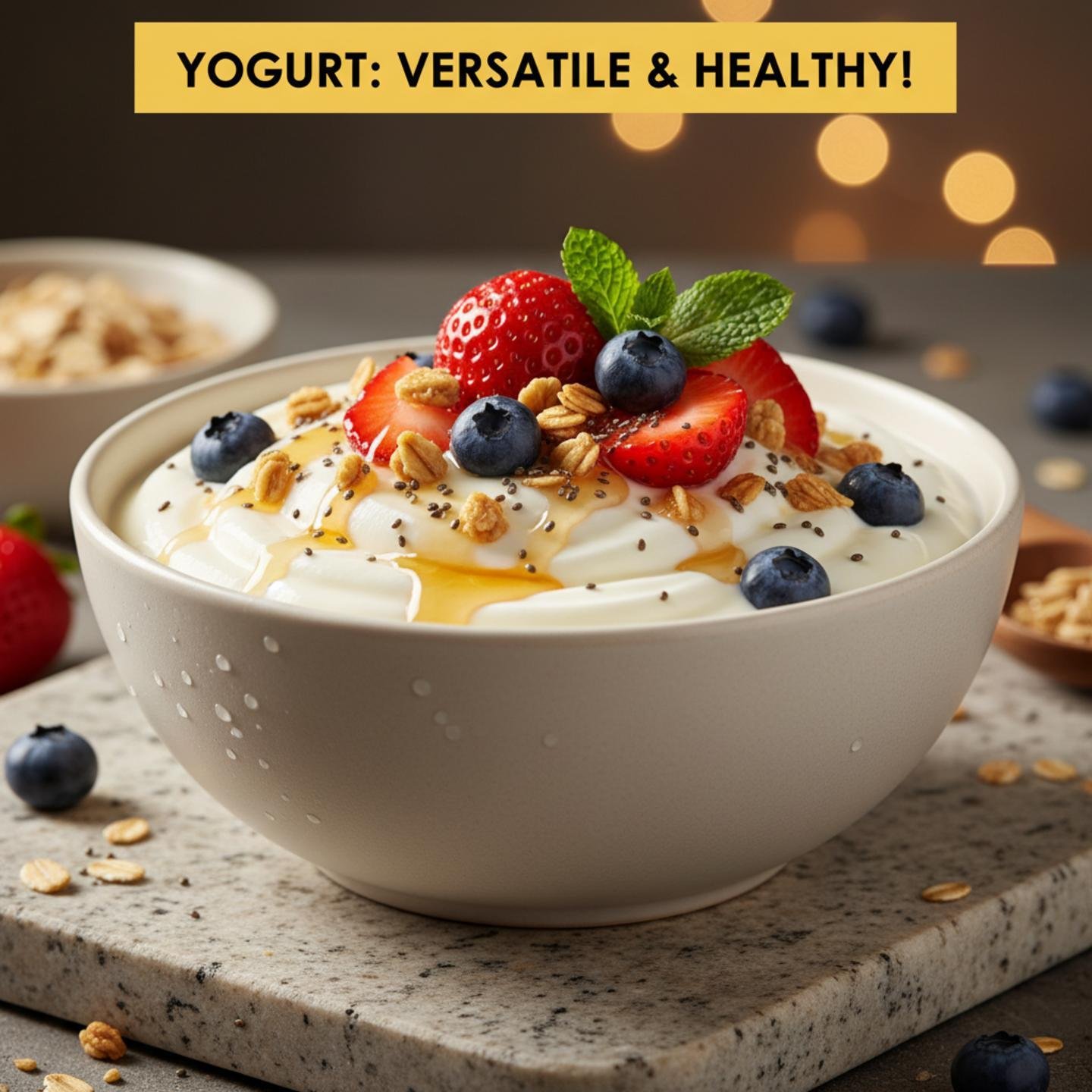 Yogurt: Versatile & Healthy!