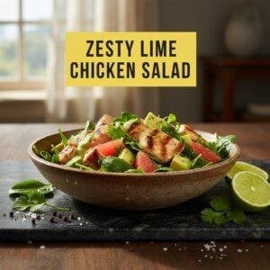 Zesty Lime Chicken Salad