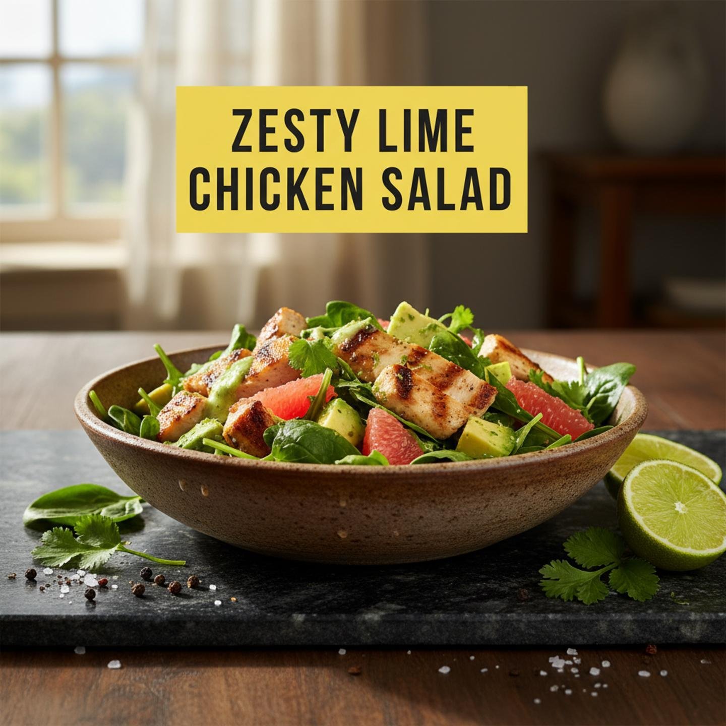 Zesty Lime Chicken Salad