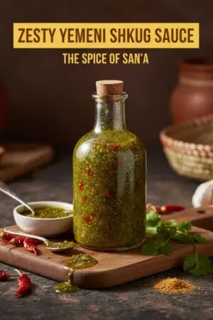 Zesty Yemeni Shkug Sauce