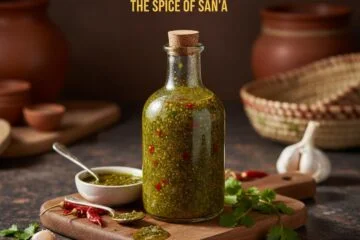 Zesty Yemeni Shkug Sauce