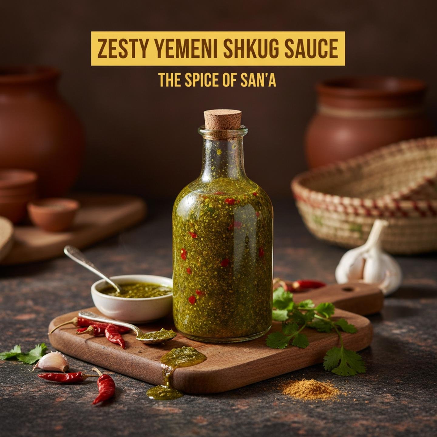Zesty Yemeni Shkug Sauce