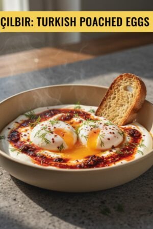 Çilbir: Turkish Poached Eggs