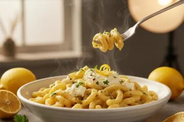 10-Min Lemon Ricotta Pasta