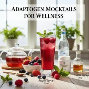 Adaptogen Mocktails for Wellness