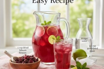 Agua de Jamaica: Easy Recipe