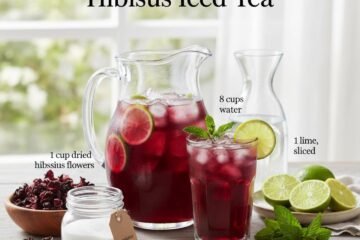 Agua de Jamaica: Hibiscus Iced Tea