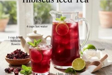 Agua de Jamaica: Hibiscus Iced Tea