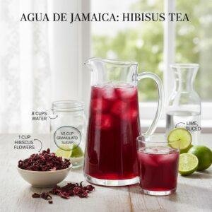 Agua de Jamaica: Hibiscus Tea