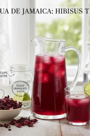 Agua de Jamaica: Hibiscus Tea