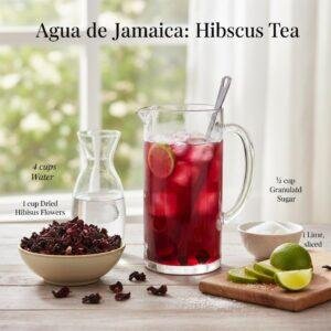Agua de Jamaica: Hibiscus Tea