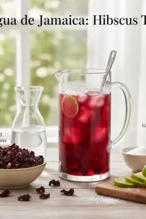Agua de Jamaica: Hibiscus Tea