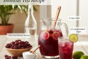 Agua de Jamaica: Hibiscus Tea Recipe