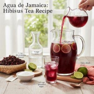 Agua de Jamaica: Hibiscus Tea Recipe