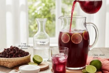 Agua de Jamaica: Hibiscus Tea Recipe