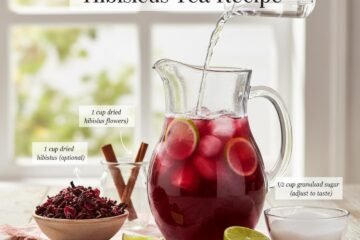Agua de Jamaica: Hibiscus Tea Recipe