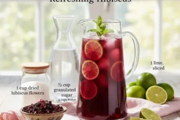 Agua de Jamaica: Refreshing Hibiscus