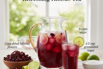 Agua de Jamaica: Refreshing Hibiscus Tea