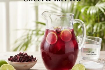 Agua de Jamaica: Sweet & Tart Tea