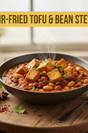 Air-Fried Tofu & Bean Stew
