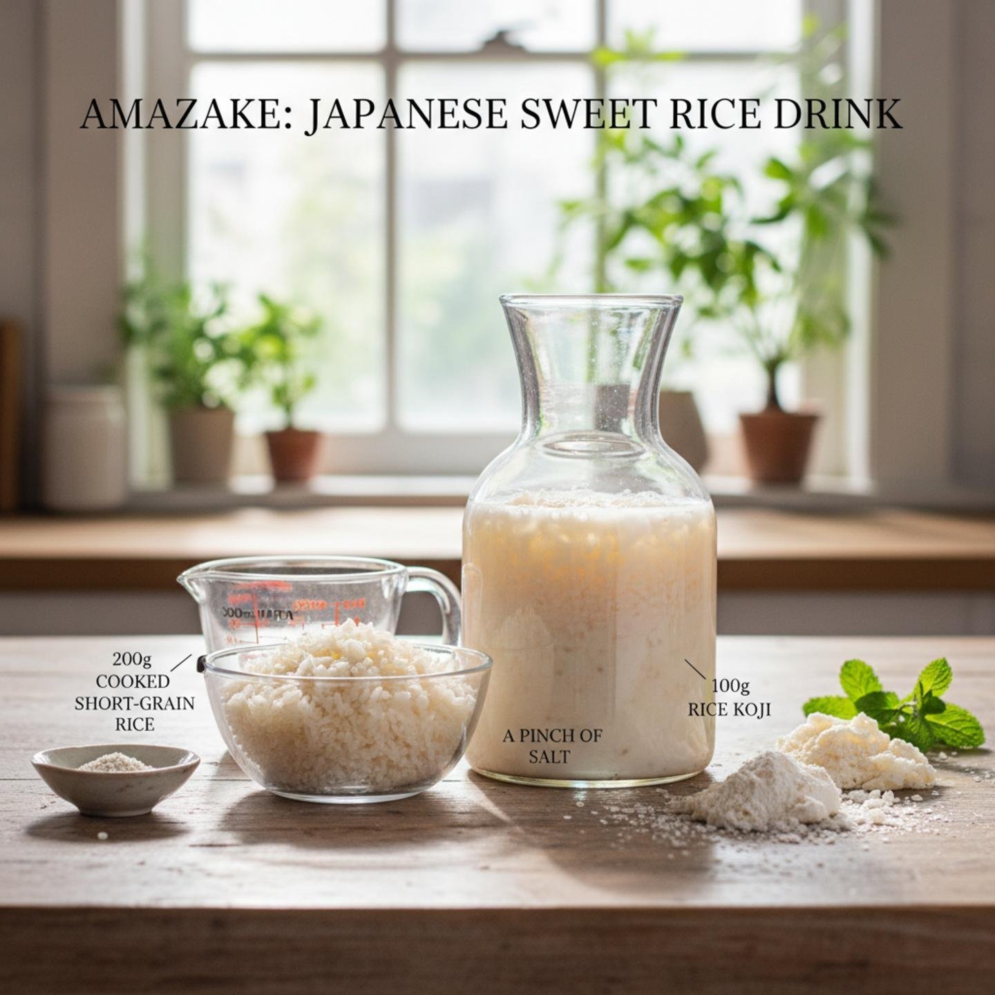 Amazake: Japanese Sweet Rice Drink