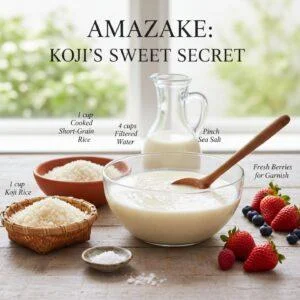 Amazake: Koji's Sweet Secret