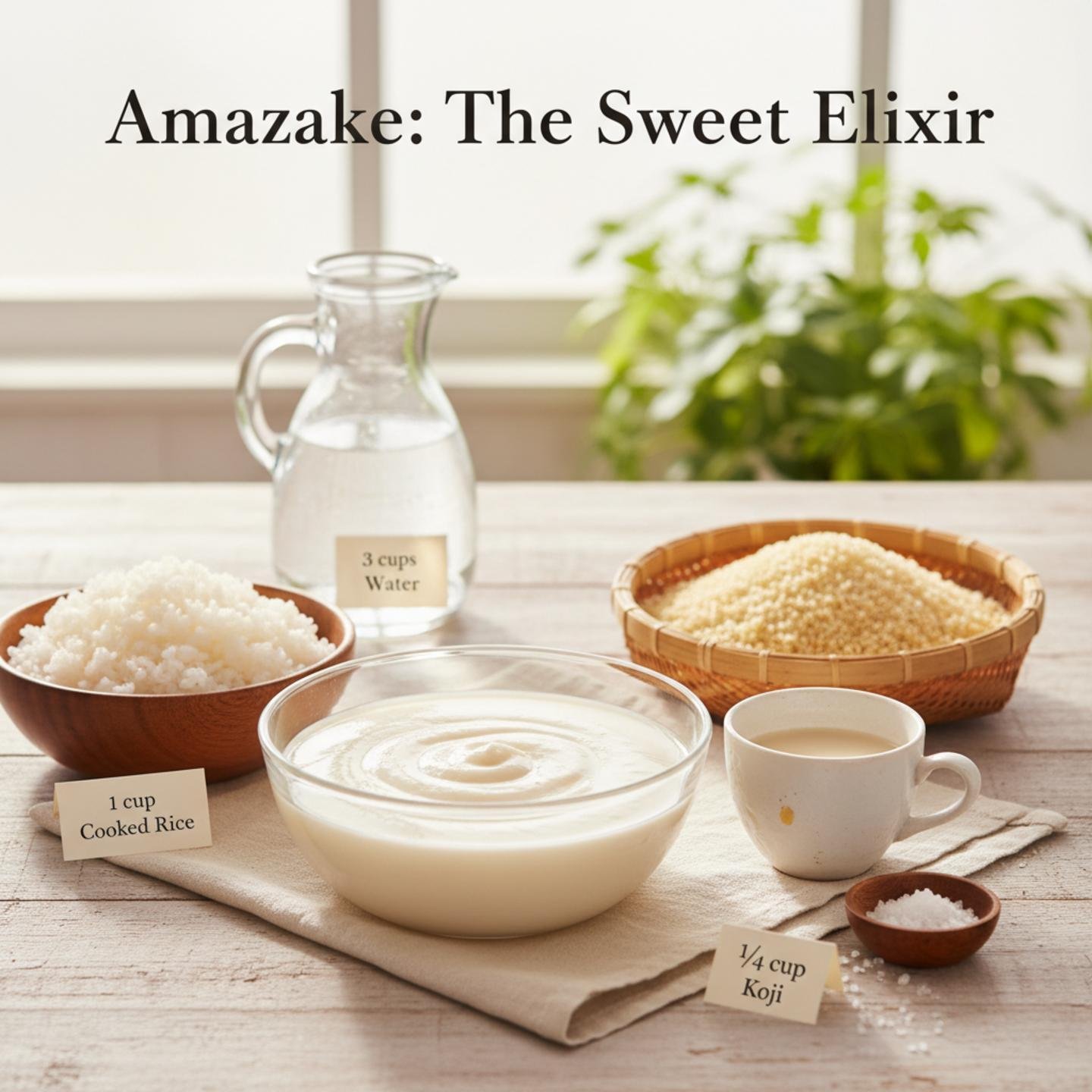 Amazake: The Sweet Elixir