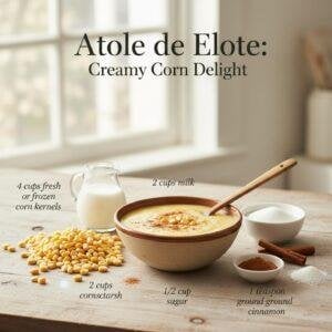 Atole de Elote: Creamy Corn Delight