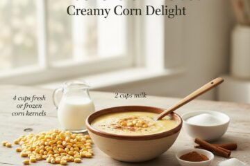 Atole de Elote: Creamy Corn Delight